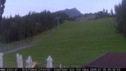 Archived webcam image showing St Johann/Tyrol: Mountain hut Grander Schupf on 30 Jul 2026 at 20:11