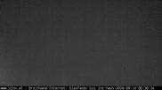 Archived webcam image showing St Johann/Tyrol: Mountain hut Grander Schupf on 14 Sep 2026 at 00:59