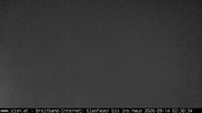 Archived webcam image showing St Johann/Tyrol: Mountain hut Grander Schupf on 14 Sep 2026 at 02:59
