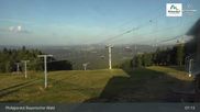 Archived webcam image showing Mitterdorf: Panorama Cam Almberg on 11 Aug 2026 at 07:08