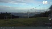 Archiviertes Webcam Bild: Mitterdorf: Panoramakamera Almberg mit Flyline am 26.08.2026 um 07:52 Uhr