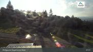 Archiviertes Webcam Bild: Mitterdorf: Panoramakamera Almberg mit Flyline am 26.08.2026 um 08:52 Uhr