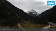 Archived webcam image showing Neustift Stubaital: Klaus Äuele Recreation Area on 27 Oct 2026 at 03:18