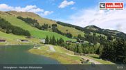 Archived webcam image showing Saalbach: Hochalm Mid-Station – Skicircus Panorama on 3 Sep 2026 at 13:51