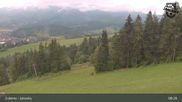 Archived webcam image showing Zuberec: Janovky Ski Area – Western Tatras on 14 Sep 2026 at 08:29