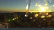 Archived webcam image showing Schneekoppe Summit – Krkonoše Panorama on 27 Oct 2026 at 17:04