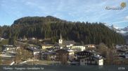 Archived webcam image showing Filzmoos: Papageno Base Station (1057m) on 7 Apr 2026 at 08:44