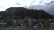Archived webcam image showing Filzmoos: Papageno Base Station (1057m) on 13 May 2026 at 03:11