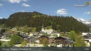 Archived webcam image showing Filzmoos: Papageno Base Station (1057m) on 13 May 2026 at 13:11