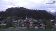 Archived webcam image showing Filzmoos: Papageno Base Station (1057m) on 25 May 2026 at 01:08