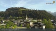 Archived webcam image showing Filzmoos: Papageno Base Station (1057m) on 25 May 2026 at 07:08