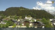 Archived webcam image showing Filzmoos: Papageno Base Station (1057m) on 25 May 2026 at 11:08