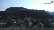 Archived webcam image showing Filzmoos: Papageno Base Station (1057m) on 23 Jun 2026 at 05:20
