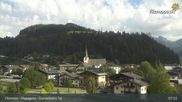 Archived webcam image showing Filzmoos: Papageno Base Station (1057m) on 23 Jun 2026 at 08:20