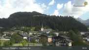 Archived webcam image showing Filzmoos: Papageno Base Station (1057m) on 23 Jun 2026 at 09:20