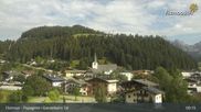 Archived webcam image showing Filzmoos: Papageno Base Station (1057m) on 11 Aug 2026 at 09:15