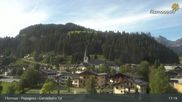 Archiviertes Webcam Bild: Filzmoos: Papageno Talstationsgebäude (1057m) am 26.08.2026 um 17:44 Uhr