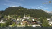 Archiviertes Webcam Bild: Filzmoos: Papageno Talstationsgebäude (1057m) am 04.09.2026 um 13:33 Uhr