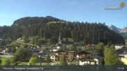 Archiviertes Webcam Bild: Filzmoos: Papageno Talstationsgebäude (1057m) am 04.09.2026 um 17:33 Uhr