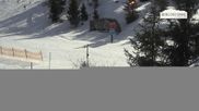 Archiviertes Webcam Bild: Leogang: Asitz Kabinenbahn Mittelstation am 26 Feb 2026 um 14:21 Uhr