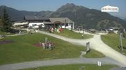Archiviertes Webcam Bild: Leogang: Asitz Kabinenbahn Mittelstation am 04.08.2026 um 10:45 Uhr