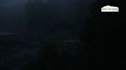 Archived webcam image showing Asitz Kabinenbahn intermediate station on 3 Oct 2026 at 07:47