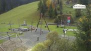 Archived webcam image showing Asitz Kabinenbahn intermediate station on 27 Oct 2026 at 12:46