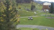 Archived webcam image showing Asitz Kabinenbahn intermediate station on 27 Oct 2026 at 14:46