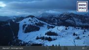 Archived webcam image showing Alpendorf: Peak of mountain "Gernkogel" on 20 Apr 2026 at 05:05