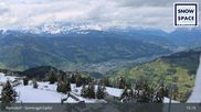 Archived webcam image showing Alpendorf: Peak of mountain "Gernkogel" on 17 May 2026 at 15:54