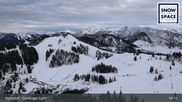 Archived webcam image showing Alpendorf: Peak of mountain "Gernkogel" on 17 May 2026 at 19:54