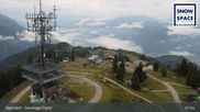 Archived webcam image showing Alpendorf: Peak of mountain "Gernkogel" on 18 Aug 2026 at 08:29