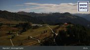Archived webcam image showing Alpendorf: Peak of mountain "Gernkogel" on 28 Sep 2026 at 05:05