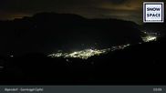 Archived webcam image showing Alpendorf: Peak of mountain "Gernkogel" on 17 Oct 2026 at 03:35