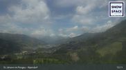 Archiviertes Webcam Bild: St. Johann-Alpendorf: Blick von Sulzau ins Tal am 28.05.2026 um 13:13 Uhr