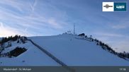Archived webcam image showing Top Station Grosseckbahn (1950m) on 26 Feb 2026 at 17:53