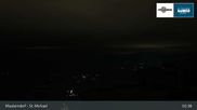 Archived webcam image showing Top Station Grosseckbahn (1950m) on 14 May 2026 at 03:26