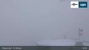 Archived webcam image showing Top Station Grosseckbahn (1950m) on 14 May 2026 at 13:26