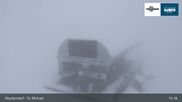 Archived webcam image showing Top Station Grosseckbahn (1950m) on 14 May 2026 at 15:26