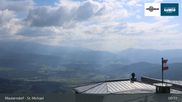 Archived webcam image showing Top Station Grosseckbahn (1950m) on 18 Jun 2026 at 09:29