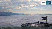 Archived webcam image showing Top Station Grosseckbahn (1950m) on 3 Aug 2026 at 08:00