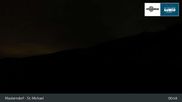 Archived webcam image showing Top Station Grosseckbahn (1950m) on 18 Sep 2026 at 01:52