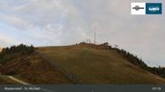 Archived webcam image showing Top Station Grosseckbahn (1950m) on 18 Sep 2026 at 07:52