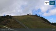 Archived webcam image showing Top Station Grosseckbahn (1950m) on 18 Sep 2026 at 13:52