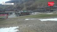 Archived webcam image showing Wildkogel Ski Resort: Top station Frühmesserbahn lift 2150m on 24 Mar 2026 at 06:02