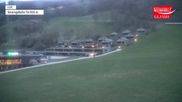 Archiviertes Webcam Bild: Wildkogel-Arena: Bergstation Frühmesserbahn 2150m am 12.04.2026 um 06:57 Uhr