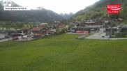 Archived webcam image showing Wildkogel Ski Resort: Top station Frühmesserbahn lift 2150m on 18 May 2026 at 18:08