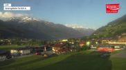 Archiviertes Webcam Bild: Wildkogel-Arena: Bergstation Frühmesserbahn 2150m am 28.05.2026 um 06:45 Uhr