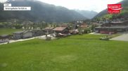 Archived webcam image showing Wildkogel Ski Resort: Top station Frühmesserbahn lift 2150m on 22 Jun 2026 at 14:38