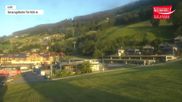 Archived webcam image showing Wildkogel Ski Resort: Top station Frühmesserbahn lift 2150m on 12 Jul 2026 at 06:48